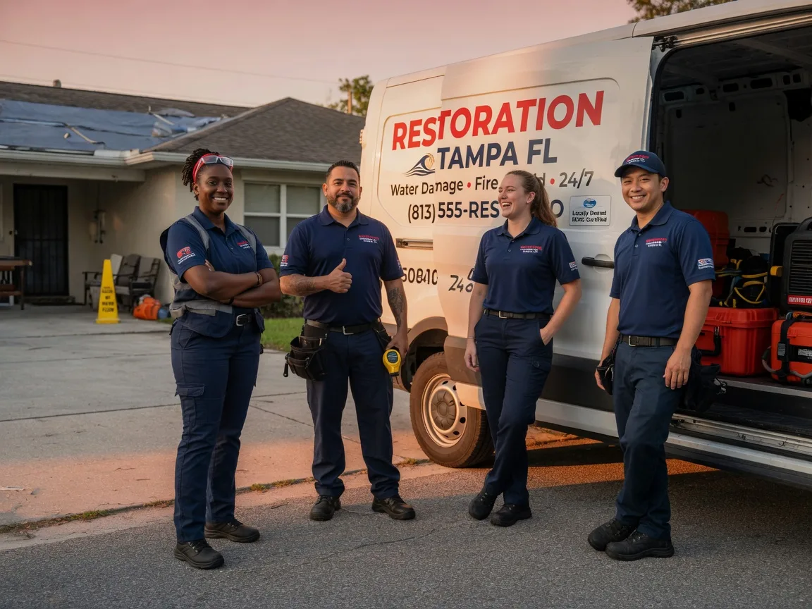 Water Damage Restoration company in Larwill, IN
